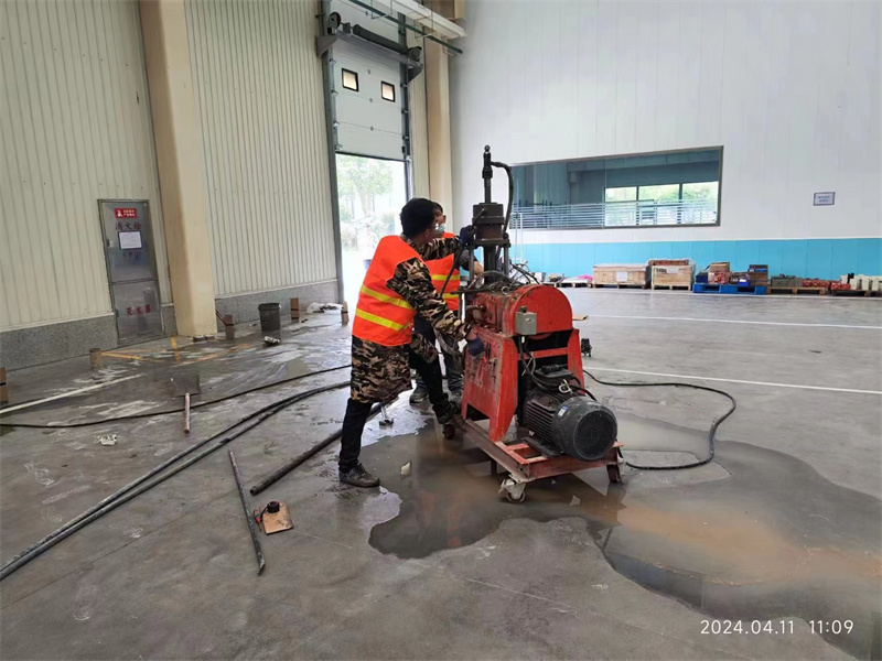 汕头厂房地面下沉塌陷注浆加固施工